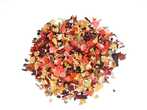 Natur Erdbeer Früchtetee Fabrikpreis 1kg ohne Aroma g1 Tee-Meyer