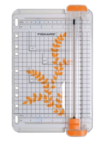Fiskars Papierschneidemaschine ''SureCut'' in Orange - (L)22 cm, Damen