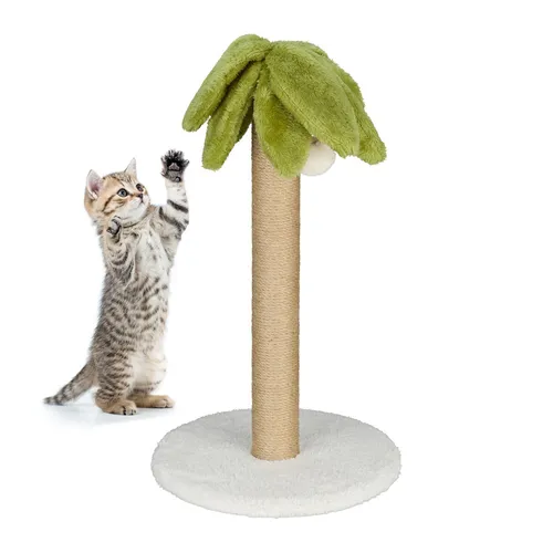 Kratzsäule Kratzstamm Kratzbaumstamm für Katzen Kratzstange Katzenstamm Palme