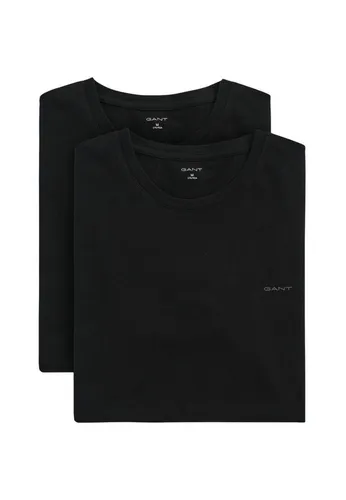 Gant Kurzarmshirt C-NECK T-SHIRT 2-PACK - Rundhalsshirts aus hochwertiger Baumwolle, formbeständig und ideal für vielseitige Outfits im Büro oder Freizeit.