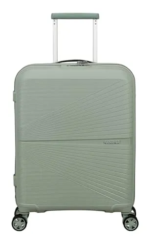 American Tourister Trolley Airconic Spinner 55 - Grün - Leichter und robuster Trolley mit 4 Rollen, TSA-Schloss und geräumigem Hauptfach. Ideal als Handgepäck für alle Reiseabenteuer. Maße: 55 x 40 x 20 cm, Volumen: ca. 33,5 l.