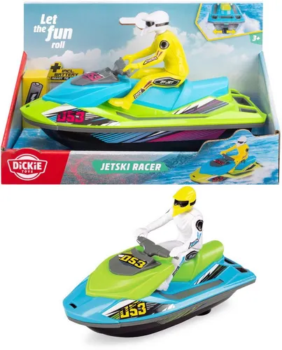 Dickie Toys Spielzeug-Auto Spielfahrzeug Go Real / City Jetski Racer zufällige Auswahl 203742017