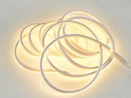 Reality Leuchten LED Stripe, RGBWW Streifen 230v selbstklebend indirekte Beleuchtung Lichtband 5m