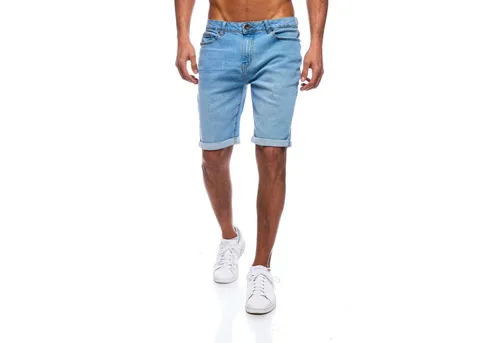 JEEL Jeansshorts Herren - Slim-Fit 5-Pocket-Style - Herren-Shorts aus 98% Baumwolle mit Stretch für optimale Bewegungsfreiheit, ideal für lässige Sommerlooks.