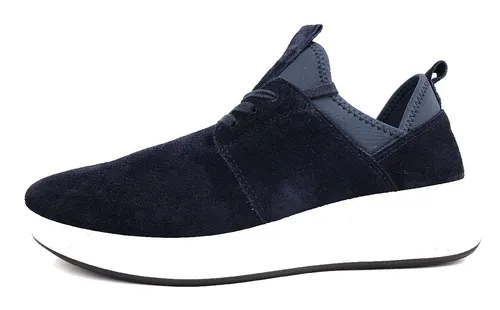 Legero Light Dunkelblau Nubuk - Damen Sneaker Größe 38 - Sportlicher Damensneaker in Dunkelblau mit dehnbaren Einsätzen für einfaches An- und Ausziehen. Bequemweite G und herausnehmbares Fußbett bieten optimalen Tragekomfort.