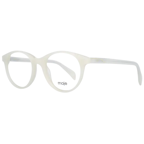 Maje Brille MJ1002 006 49 Damen Weiß in weiß von Mondottica
