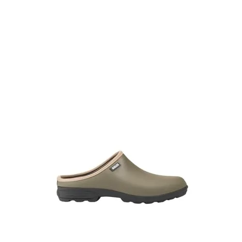 Aigle Herren Lessfor Open M Holzschuh - Vert Kaki, 44 EU - Clogs & Pantoletten für Herren, komfortable offene Clogs aus Naturkautschuk mit rutschfester Sohle, ideal für intensiven Einsatz.
