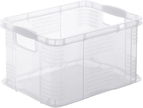 Rotho Aufbewahrungsbox Agilo A4 17,5 L transparent 39 x 29 x 21,5 cm (L x B x H)