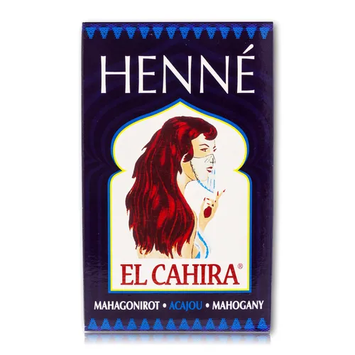 Henna Mahagonirot - Haarfärbemittel - Haarfarbe für tiefrotes Haar - Natur - 90g