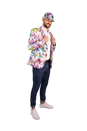 PartyXPeople Herren Euro Jacke Kostüm (1er Pack)