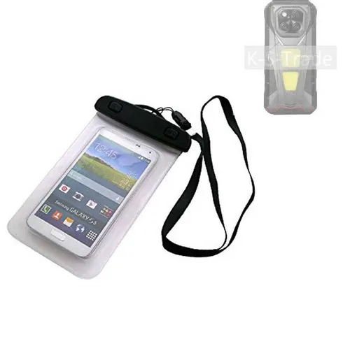 K-S-Trade Handyhülle für Doogee V Max Play Pro, Schutz Hülle Handy Hülle Beach Bag wasserdicht 16cm x 10cm