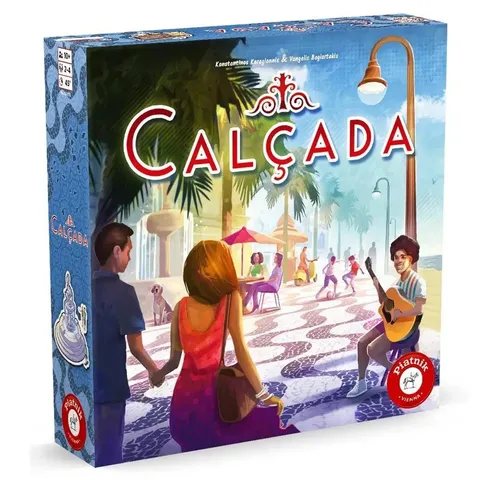 Piatnik 6731 Cal ada - Traditionelles portugiesisches Straßenpflaster, raffinierter Auswahlmechanismus und hoher Wiederspielreiz für spannende Spielabende