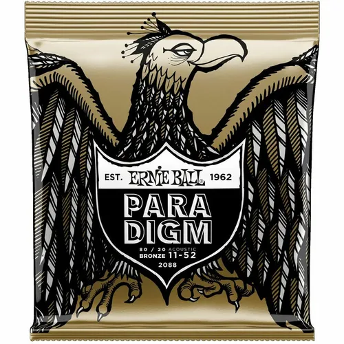 Saiten Westerngitarre Ernie Ball Paradigm Light 80/20 Bronze 2088 .011-052 Gitar