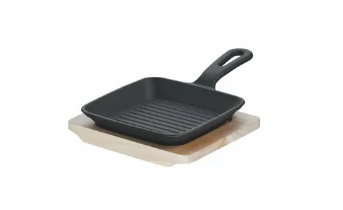 SCHULTE-UFER Grillpfanne Rustika in schwarz von SCHULTE-UFER
