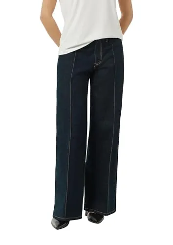Comma Wide-Leg-Hose aus elastischem Denim von comma,