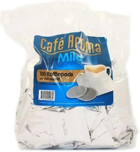 Café Aroma Megabeutel Milde Röstung 100 Kaffeepads für Senseo