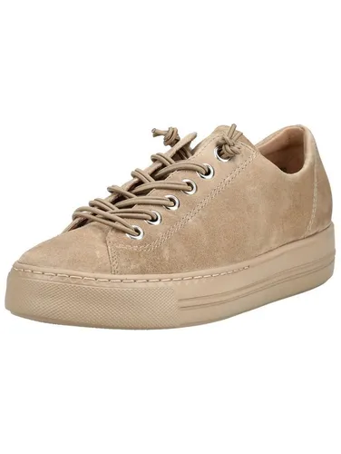 Paul Green Damen Sneaker 4081-700 beige 43 - Komfort und Stil - Elegante Sneaker mit weichem Leder und orthopädisch geformtem Wechselfußbett. Ideal für den täglichen Gebrauch, leicht und flexibel für höchsten Tragekomfort.