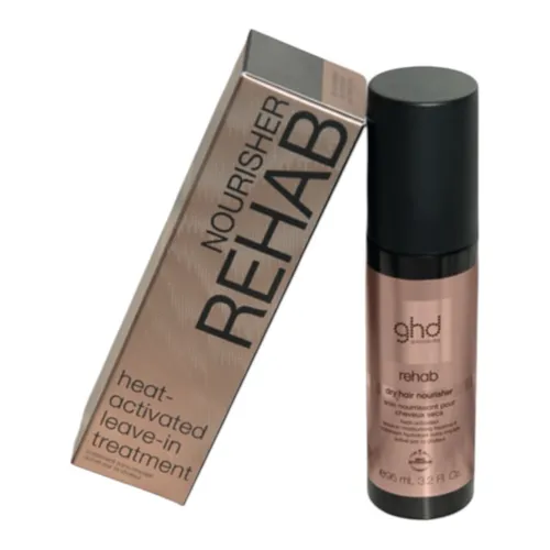 ghd rehab dry hair nourisher Leave-in Treatment 95 ml - Leave-in Treatment für trockenes Haar, aktiviert durch Wärme, reduziert Frizz um bis zu 3x und sorgt für geschmeidiges, intensiv mit Feuchtigkeit versorgtes Haar.