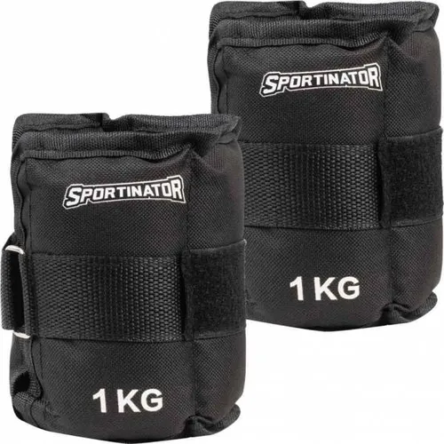 SPORTINATOR Arm- & Bein-Gewichtsmanschetten 1 kg 2 Stück 81363028-81363024