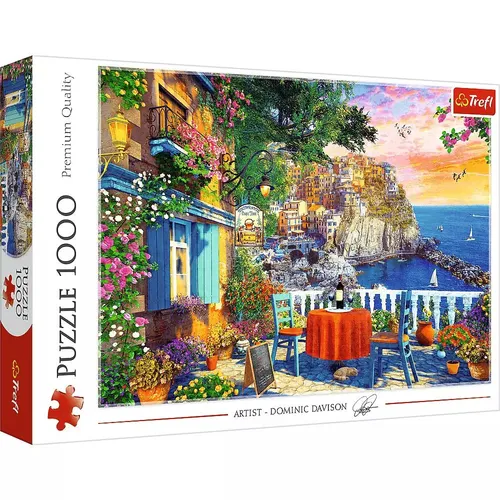 Puzzle 1000 elementów. Widok Na Cinque Terre Trefl 5900511107760