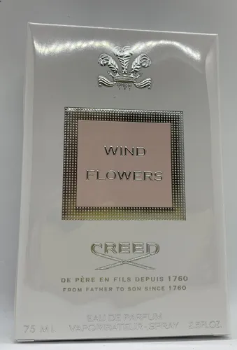 Creed Wind Flowers 75ml - Damenduft mit blumig-süßer Note, der Weiblichkeit und Eleganz feiert. Erleben Sie die faszinierende Kombination aus Jasmin, Orangenblüte und Sandelholz für einen unvergesslichen Auftritt.