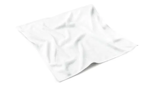 SAUGAUF 5 Mikrofasertücher Stretch Light in der Farbe Weiss MEGA Clean Mikrofaser Reinigungstücher Allzweck Autotuch, fusselfrei, kratzfrei, saugfähige Microfasertücher Stretch Light 40x40 cm