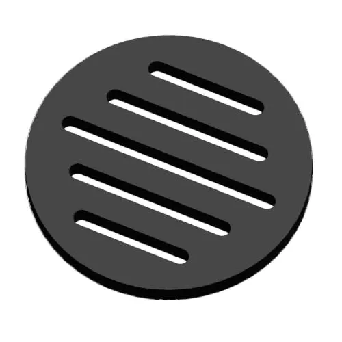 Kaminrost/Ascherost Rund Ø 200 x 15 mm