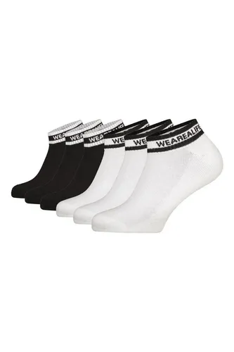 Alife & Kickin Socken Herren 6 PACK - JohnnyAK (Spar-Set) kurze sportliche Socken mit Steifen, aus Baumwolle mit weichem Bund