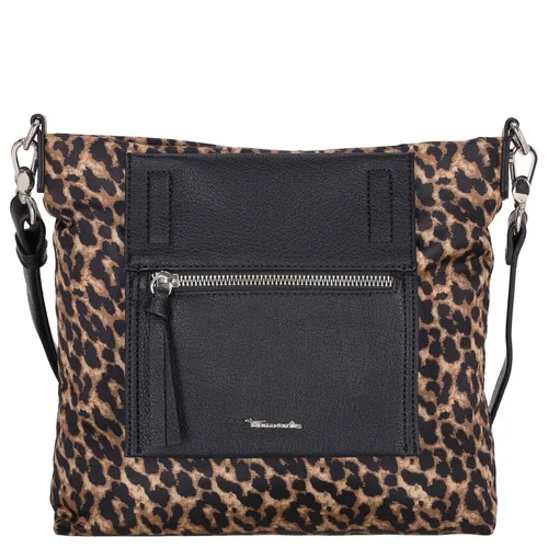 Stylische Tamaris Fabrizia Crossbody Bag in Schwarz/Braun in schwarz von Tamaris