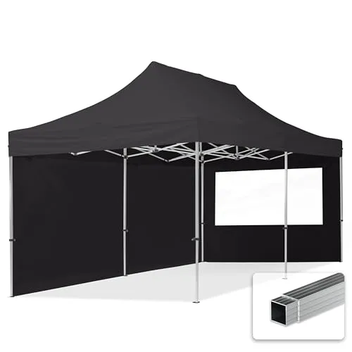 TOOLPORT Faltpavillon 3x6m in schwarz von Toolport