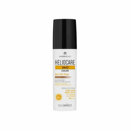 Heliocare 360 Gel Ölfrei Bronze Intensiv SPF50 50ml - Sonnencreme für optimalen Hautschutz und intensiven Bräunungseffekt, ideal für sonnige Tage und empfindliche Haut.