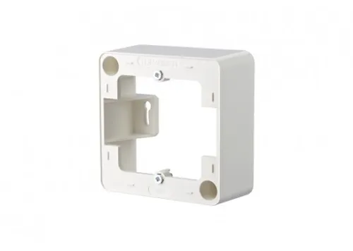 METZ CONNECT 85x85mm reinweiss Aufputzrahmen , 130829-02-I