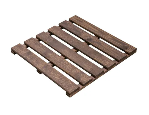 Holzfliese Kiefer 40 x 40 x 2,4 cm kesseldruckimprägniert 1 Stück