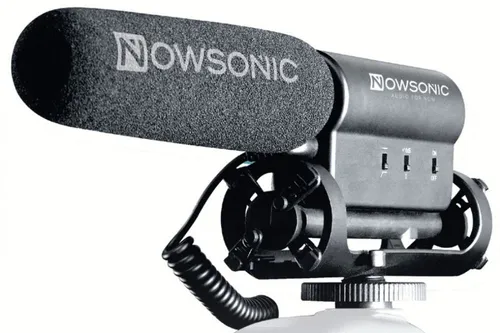 NOWSONIC KAMIKAZE Kamera Mikrofon - Clip-On für universelle Nutzung - Mikrofone, Clip-On Design für einfache Befestigung und hohe Kompatibilität mit verschiedenen Geräten.