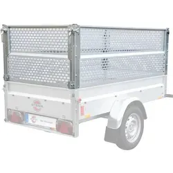 Gitteraufsatz STEMA, silber, H:66cm