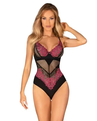 OBS Body M/L - Eleganter Body für besondere Anlässe - Bodys & Catsuits mit verführerischem Design, perfekt für romantische Abende oder besondere Anlässe, sorgt für ein aufregendes Tragegefühl.