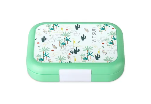 Vinsun Lunchbox Brotdose Kinder 4 Fächer von Vinsun