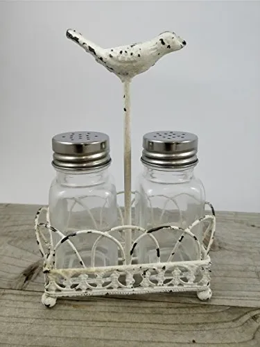 Salz- und Pfefferstreuer im Landhausstil - Shabby Chic - Salzstreuer