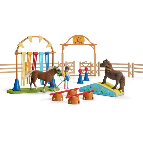 Schleich 42481 Farm World Pony Agility Training