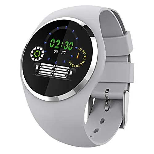 Atlanta 9703-4 - Sportliche Herren Smartwatch, runder Farbdisplay und umfassende Fitnessfunktionen, wasserdicht IP68