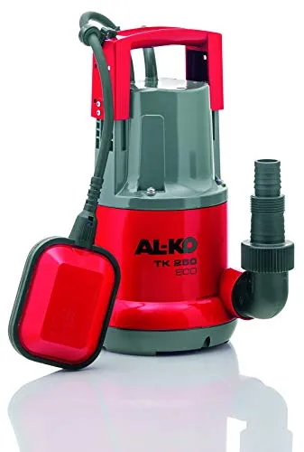 AL-KO Klarwasser-Tauchpumpe TK 250 ECO - Effiziente Klarwasser-Tauchpumpe mit 250 Watt, max. Fördermenge von 6.000 l/h und 6 m Förderhöhe. Ideal für gründliche Entwässerung von Pool, Zisterne oder Keller.