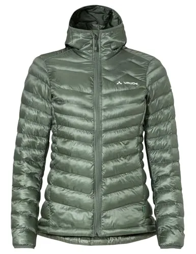 VAUDE Women's Batura Hooded Insulation Jacket - Leichte Isolationsjacke - Daunenjacke aus 100% recyceltem Material, wasserabweisend und perfekt für Bergsportler. Leicht verpackbar und wärmt auch im Nassen - ideal für jede Outdoor-Aktivität!