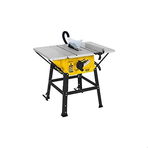 FEMI JOB LINE TS36-523 Tischsäge DM255 – Universalmotor 1800 W – Klinge 254 mm – ausziehbarer Tisch 990 x 570 mm – max. Schnitt 80 mm – kompakt, sicher und präzise
