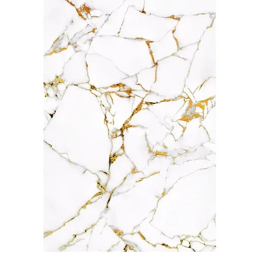 10er Set Wandpaneele PVC Marmor Optik Weiß Gold 30x60cm selbstklebend Küche Bad