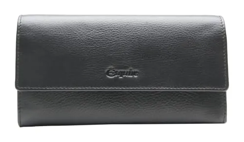 Esquire Peru Geldbörse RFID Leder 18,5 cm - Herren-Geldbörse mit RFID-Schutz, eleganter Stil und optimale Fächeraufteilung für Kreditkarten und Ausweise – ideal für den modernen Mann.