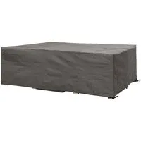 Perel Schutzhülle für Gartenmöbel - rechteckig, 280 cm x 230 cm x 80 cm, wasserfest und reißfest, schützt effektiv vor Wind, Wasser und UV-Strahlung