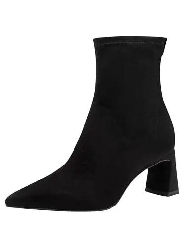 Produktbild Tamaris Stiefeletten mit Trichterabsatz in Black, Größe 37