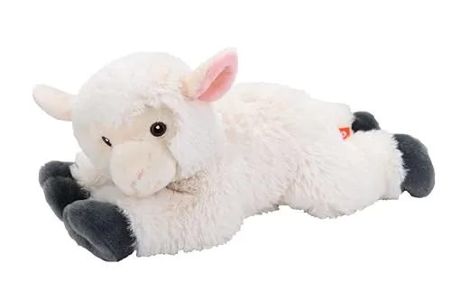 Wild Republic Ecokins Lamm, Kuscheltier aus Stoff, Nachhaltiges Spielzeug, Baby Geschenk zur Geburt von Jungen und Mädchen, Stofftier 30 cm