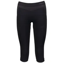 Falke Damen 3/4 Tights Warm black (3000) M - Funktionsunterwäsche für Damen, schnelltrocknend und ideal für sportliche Aktivitäten bei jedem Wetter. Hält den Körper angenehm temperiert und bietet maximale Bewegungsfreiheit.