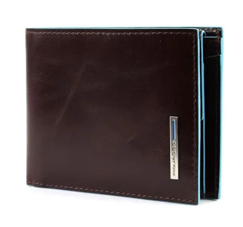 Piquadro Blue Square Herrengeldbörse 11 cm (mahogany) von Piquadro